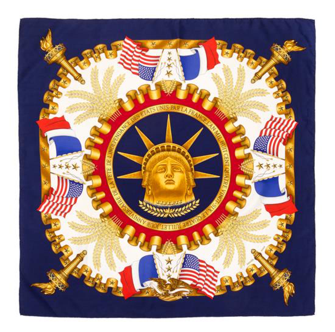 An Hermès 90cm Silk Scarf, 36" x 36". (1 of 1)