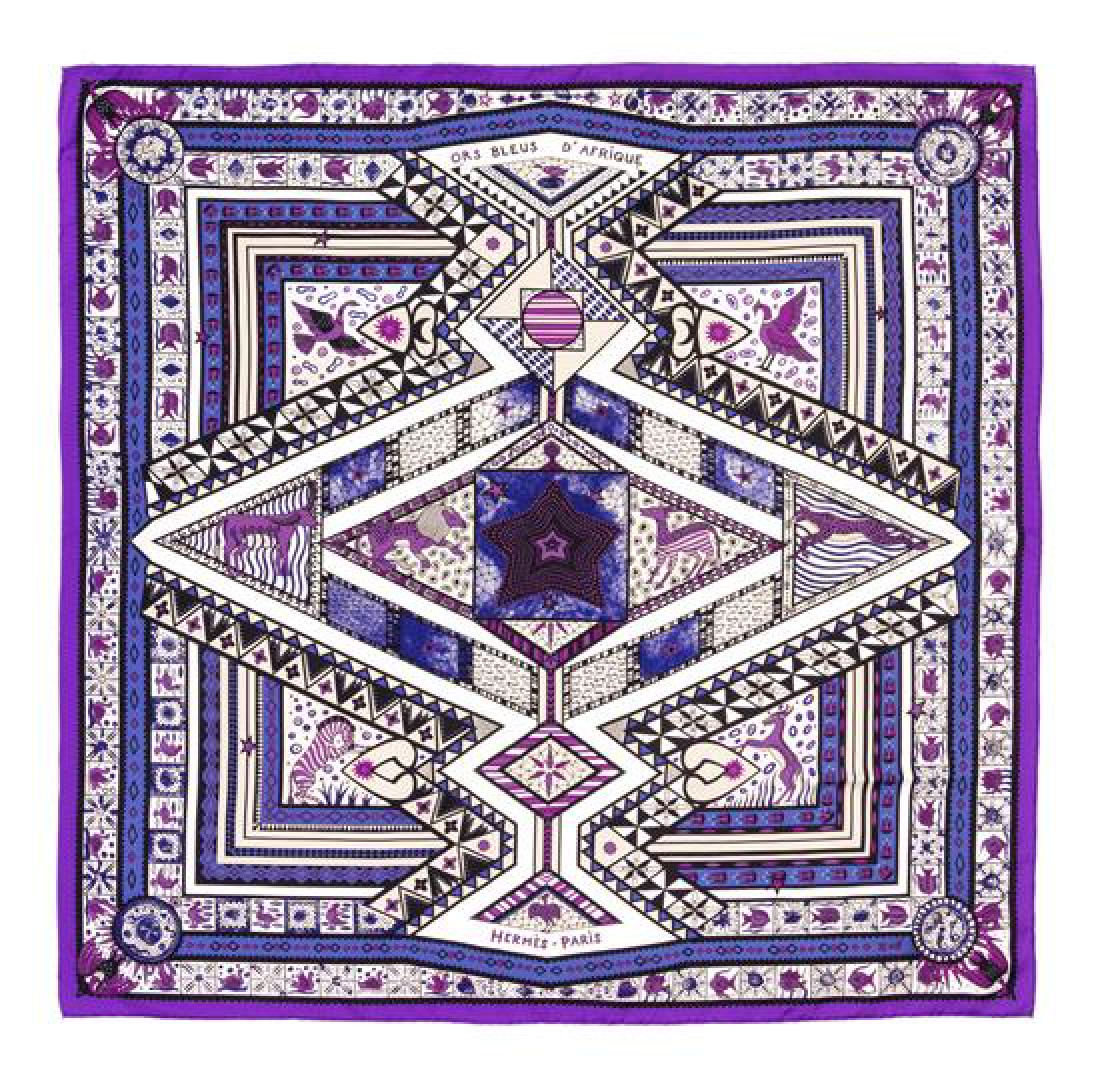 An Hermès 90cm Silk Scarf, 36'' x 36''. (1 of 1)