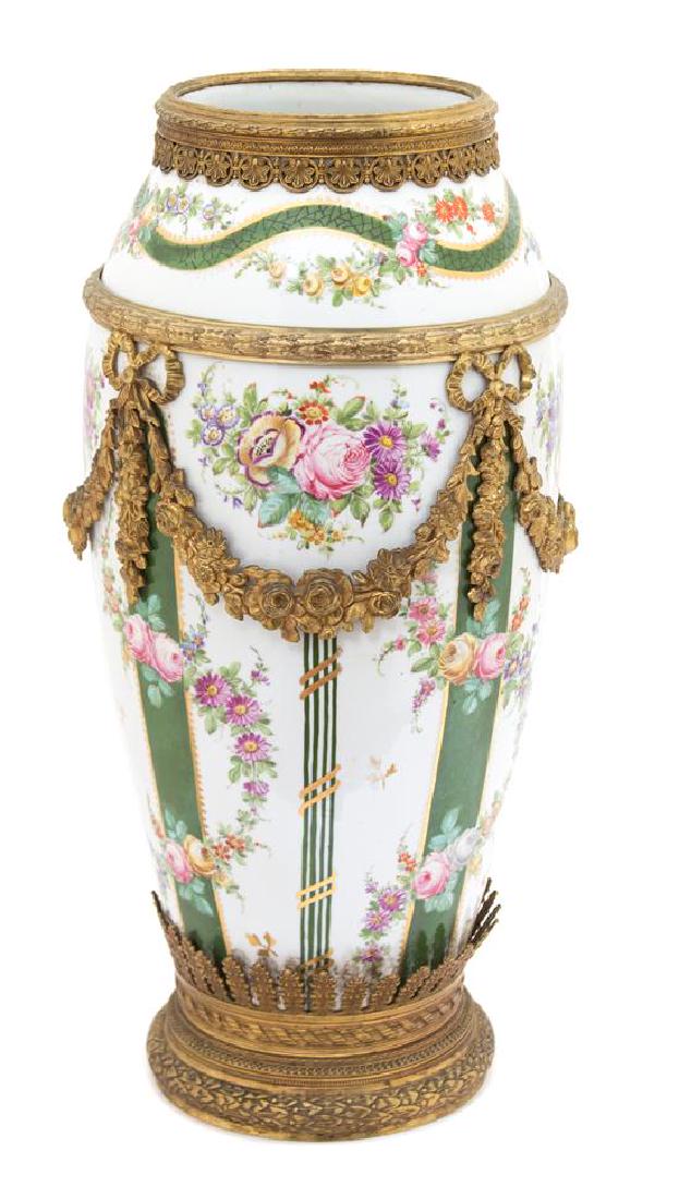 A Sevres Style Polychrome and Gilt Decorated Gilt (1 of 1)