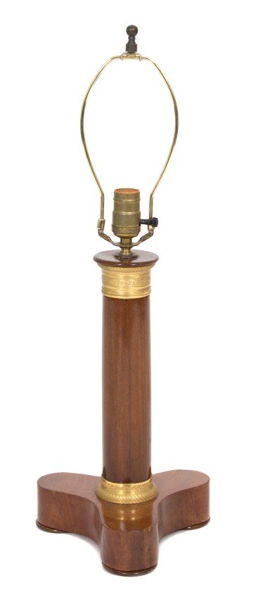 An Empire Style Gilt Metal Mounted Mahogany Columnar (1 of 1)