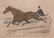 Three Hand-Colored Prints Depicting Carriage Racing - 3
