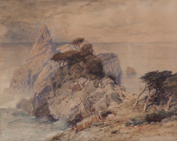 Attributed to Joseph Mallord William Turner, (British, (1 of 2)