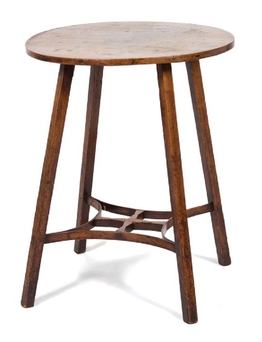 An Arts & Crafts Style Walnut Side Table Height 24 1/2 (1 of 1)