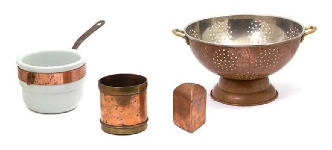 Four Copper and Brass Articles Diameter of largest 11 (1 of 1)