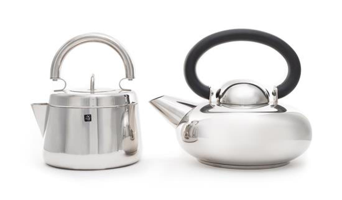 Two Stainless Steel Kettles (1 of 1)