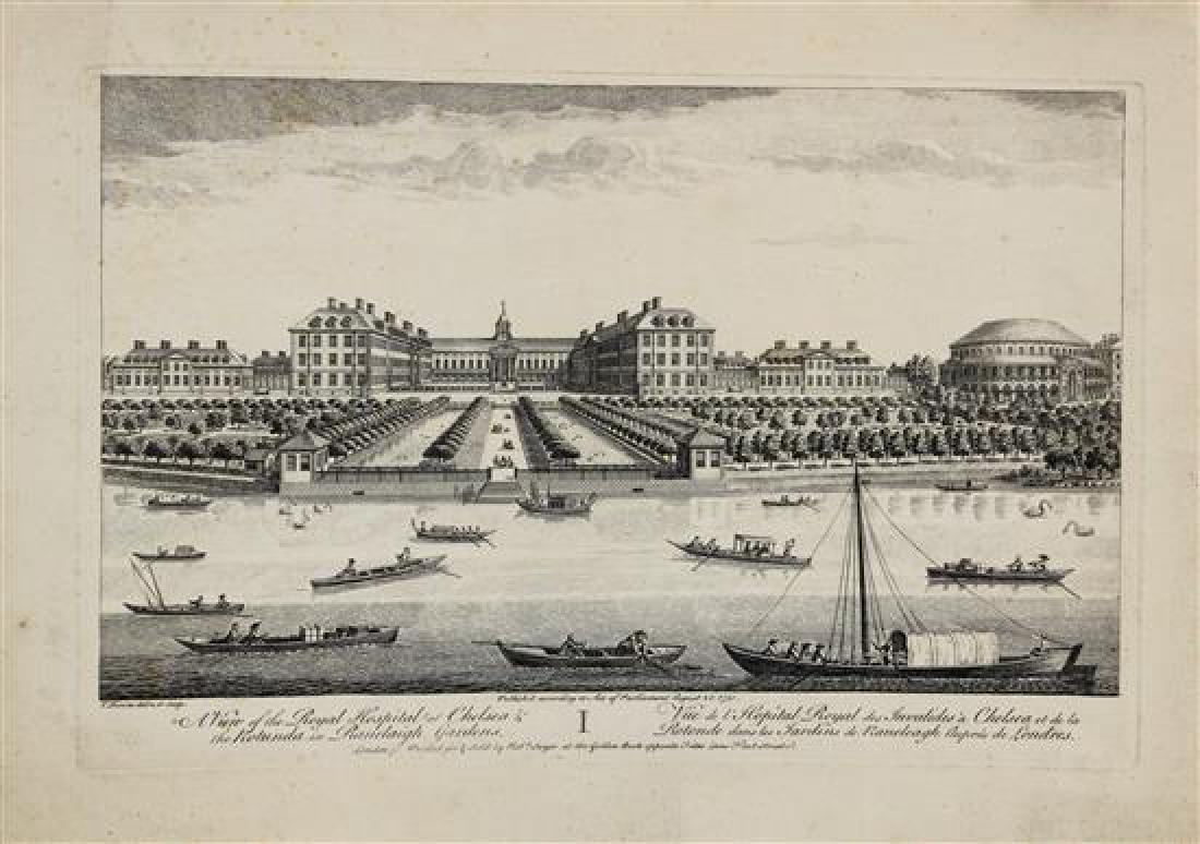 A Group of British Architectural Engravings and (1 of 3)