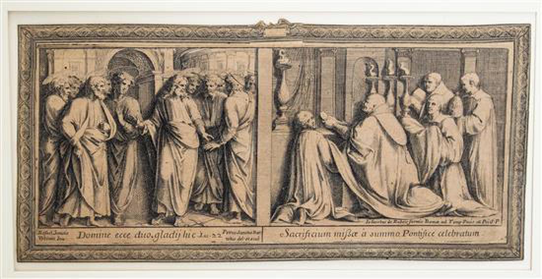 Various Artists: * Various Artists (18th/19th century) A Group of Etchings and Engravings, including works by Reinier Vinkeles, Heinrich Pfenninger all unframed, some matted Various sizes. Estimate $80-120 Sold to ben