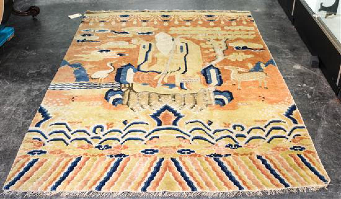 A Chinese Wool Rug (1 of 1)