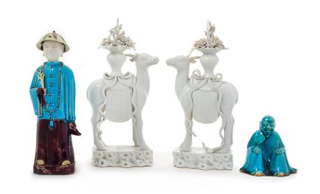 Four Chinese Porcelain Figures Height of the tallest 11 (1 of 1)