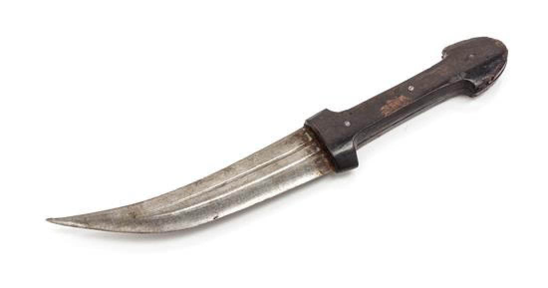 A Buffalo Horn Mounted Dagger Length overall 10 inches. (1 of 1)