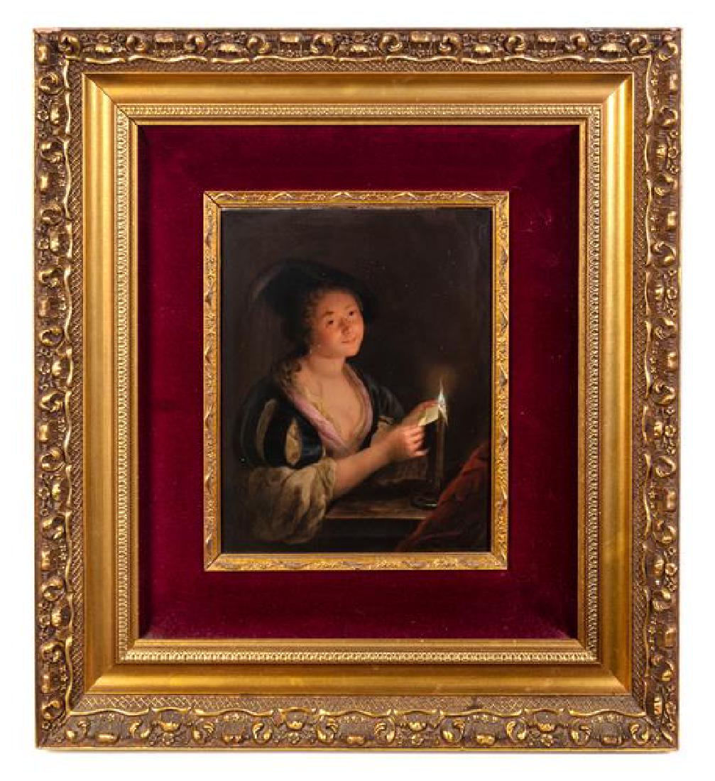 * A Berlin (K.P.M.) Porcelain Plaque 21 1/2 x 19 1/4 (1 of 1)