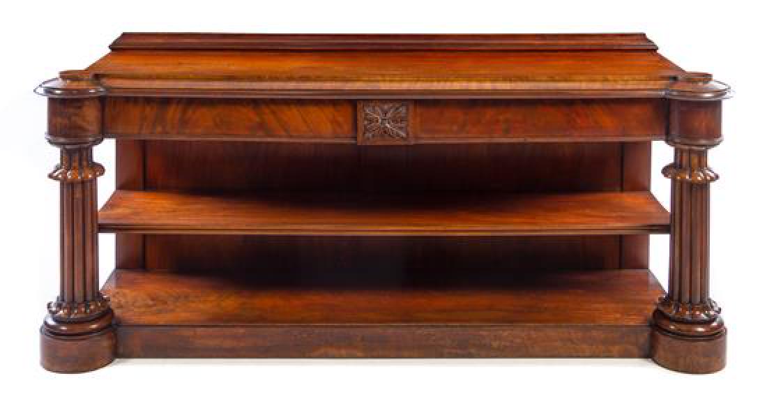 * A William IV Mahogany Three-Tier Server Height 32 x (1 of 1)