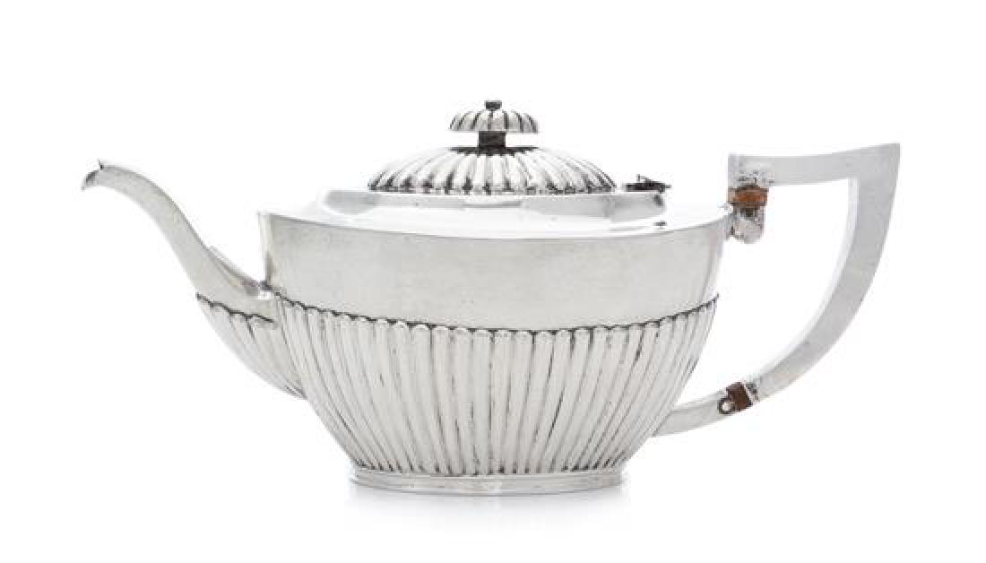 A Chinese Export Silver Teapot, Wing On, Shanghai, (1 of 2)