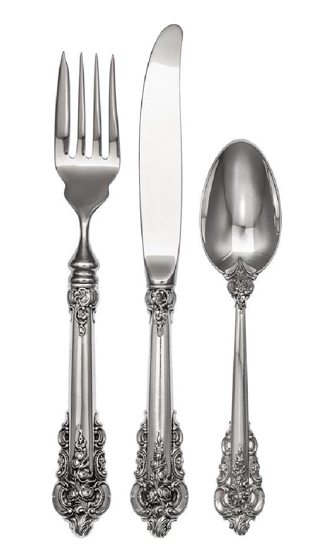 An American Silver Flatware Service, R. Wallace & Sons (1 of 2)