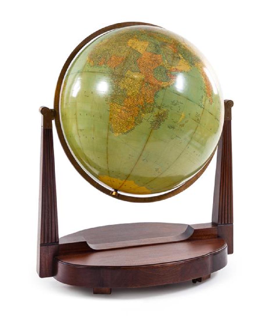 An American 32-Inch Library Globe Height 50 x diameter (1 of 1)