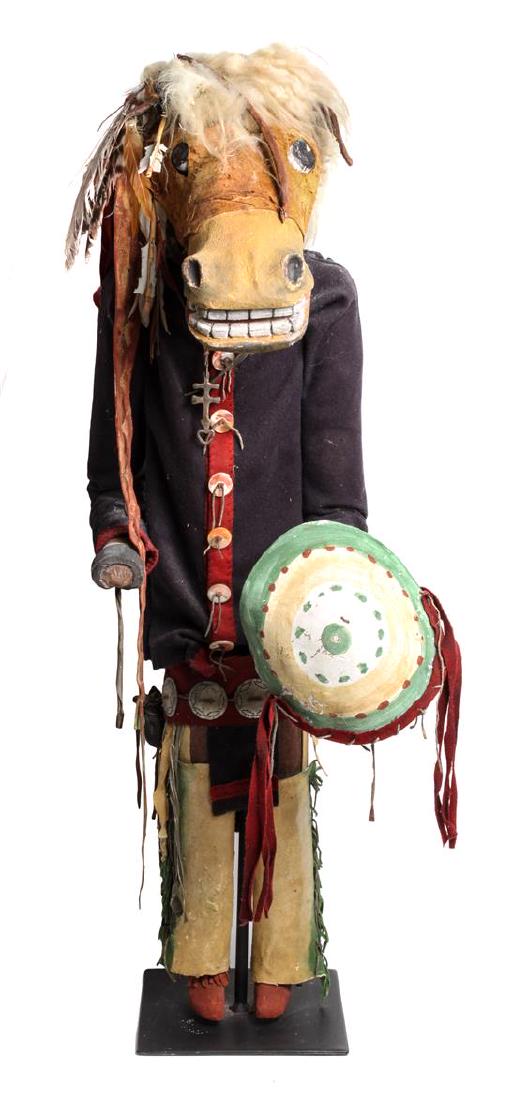 Southwest Style Figure of a Horse Height 37 inches (1 of 1)