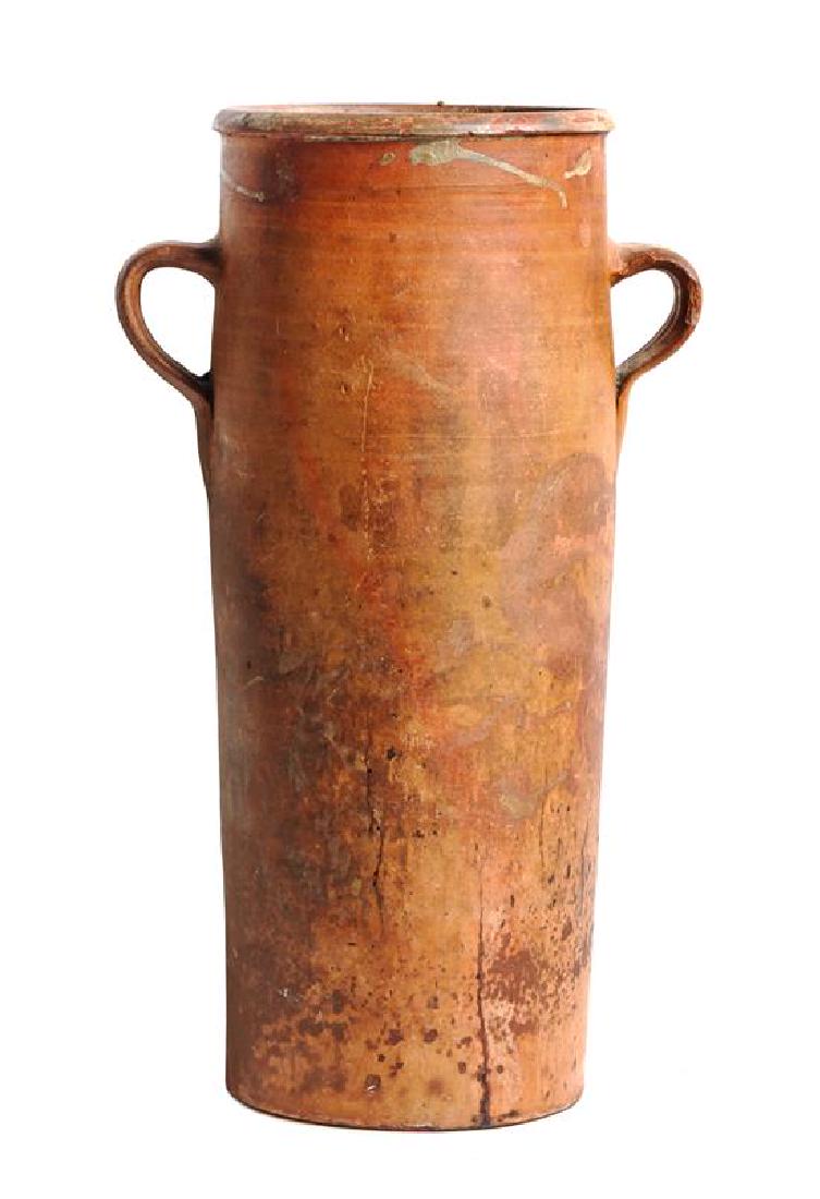 Large Decorative Two Handled Southwestern Ceramic Vase (1 of 1)