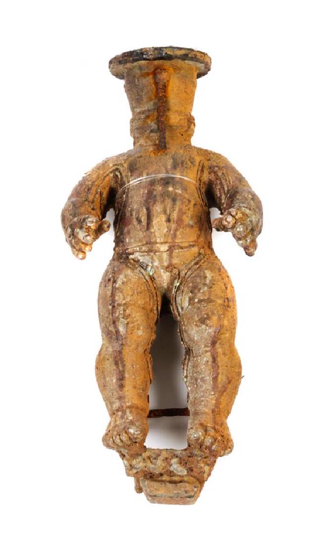 Cast Iron Doll Mold Height 16 1/2 inches (1 of 1)