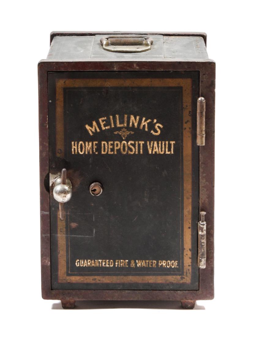Miniature Meilink's Home Deposit Vault Height 13 3/4 x (1 of 1)
