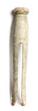 Oversized Carved and Painted Wood Clothes Pin Length 23