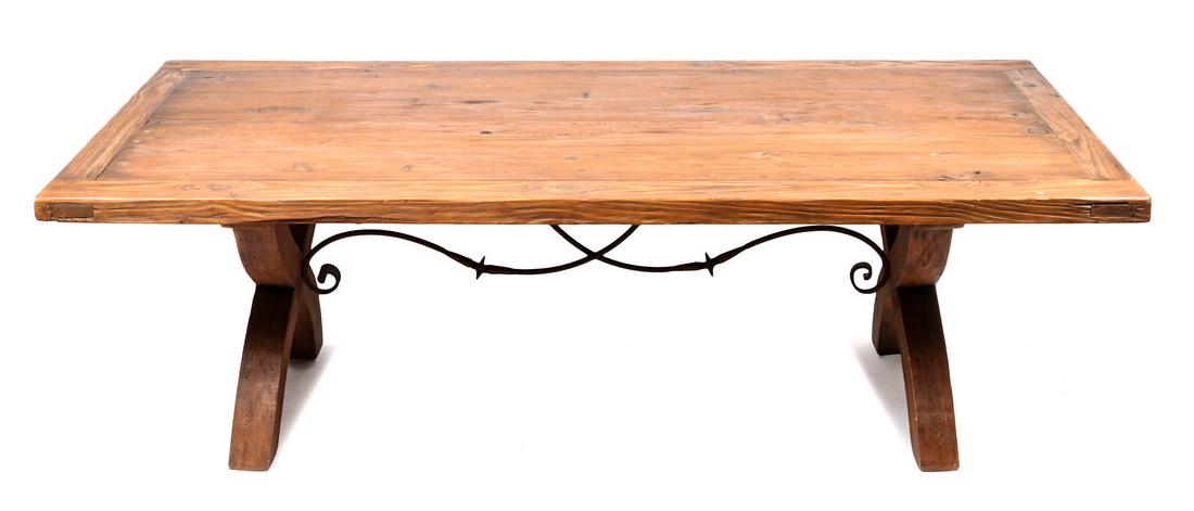 American Pine Dining Table Height 29 1/2 x length 96 x (1 of 1)