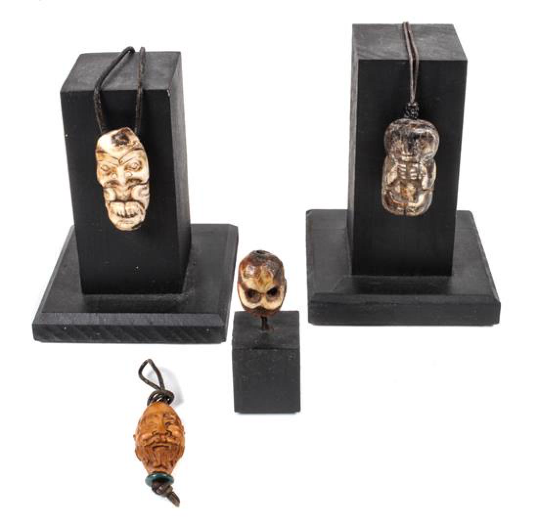 Four Miniature Decorative Objects Height of largest 1 (1 of 2)