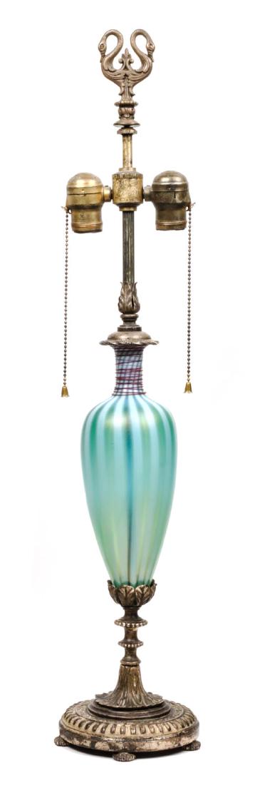 Frederick Carder, Steuben Height overall 28 1/2 inches (1 of 1)