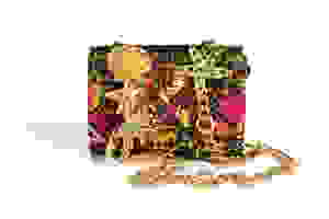 A Gianni Versace Silk Shell Print Ornate Shoulder Bag, First Image