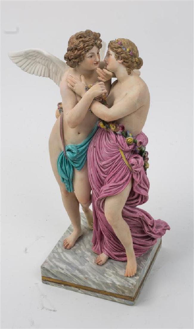 A Sevres Style Bisque Porcelain Figural Group (1 of 1)