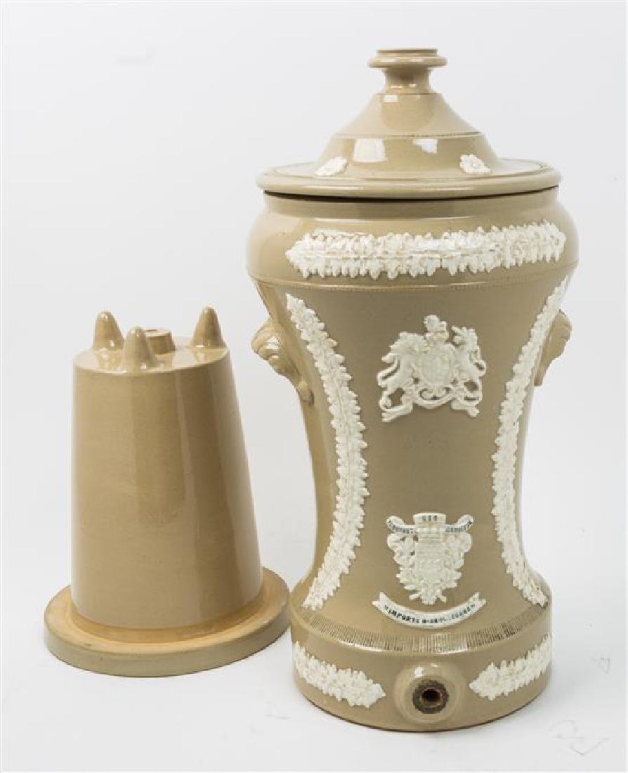 A Victorian Stoneware Liquor Dispenser (1 of 1)