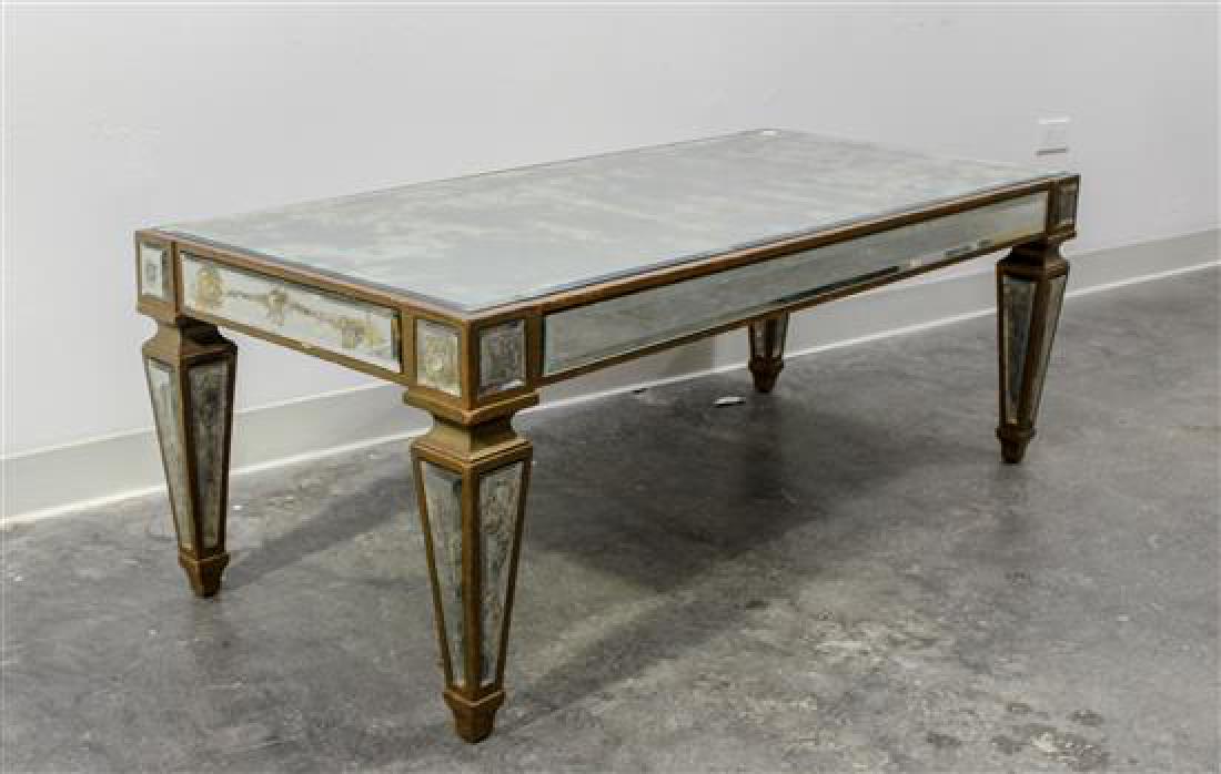 A Mirror Veneered Low Table (1 of 1)