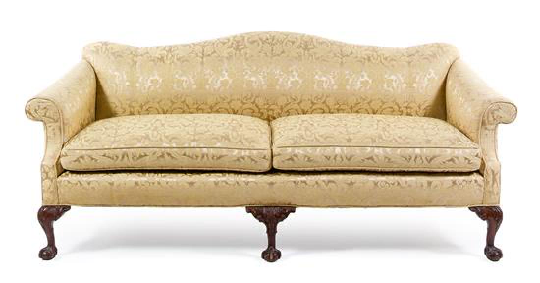 A George II Style Mahogany Sofa (1 of 1)