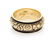 A Georgian Yellow Gold and Enamel Mourning Ring, Circa