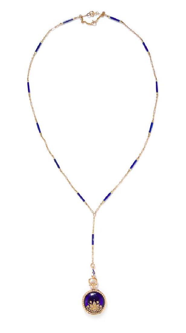 An Edwardian Yellow Gold, Diamond, Seed Pearl and (1 of 3)