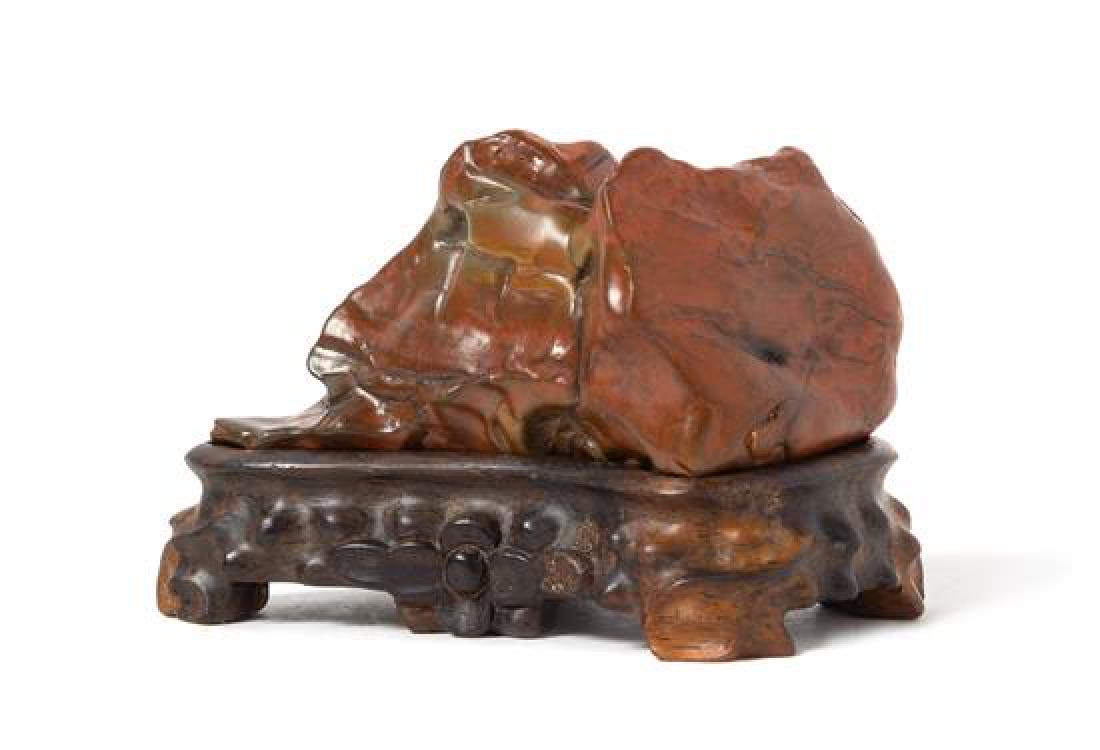 A Small Gobi Ventifact Jasper Scholar's Rock Total (1 of 1)