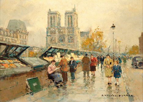 EDOUARD LÉON CORTÈS, (FRENCH 1882-1969), NOTRE DA: EDOUARD LÉON CORTÈS (FRENCH 1882-1969) NOTRE DAME Signed Edouard Cortes" bottom right, oil on canvas 13 x 18 in. (33 x 45.7cm) PROVENANCE: Private Collection, Reading, Pennsylvania."