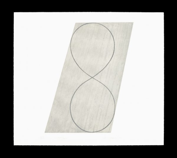 ROBERT MANGOLD, (AMERICAN B. 1937), ATTIC SERIES: ROBERT MANGOLD (AMERICAN B. 1937) ATTIC SERIES II, VIII" from the portfolio of five prints 1991, pencil signed, inscribed "VIII" and numbered 28/60 in the margin; Parasol Press, Ltd., publisher; Simme