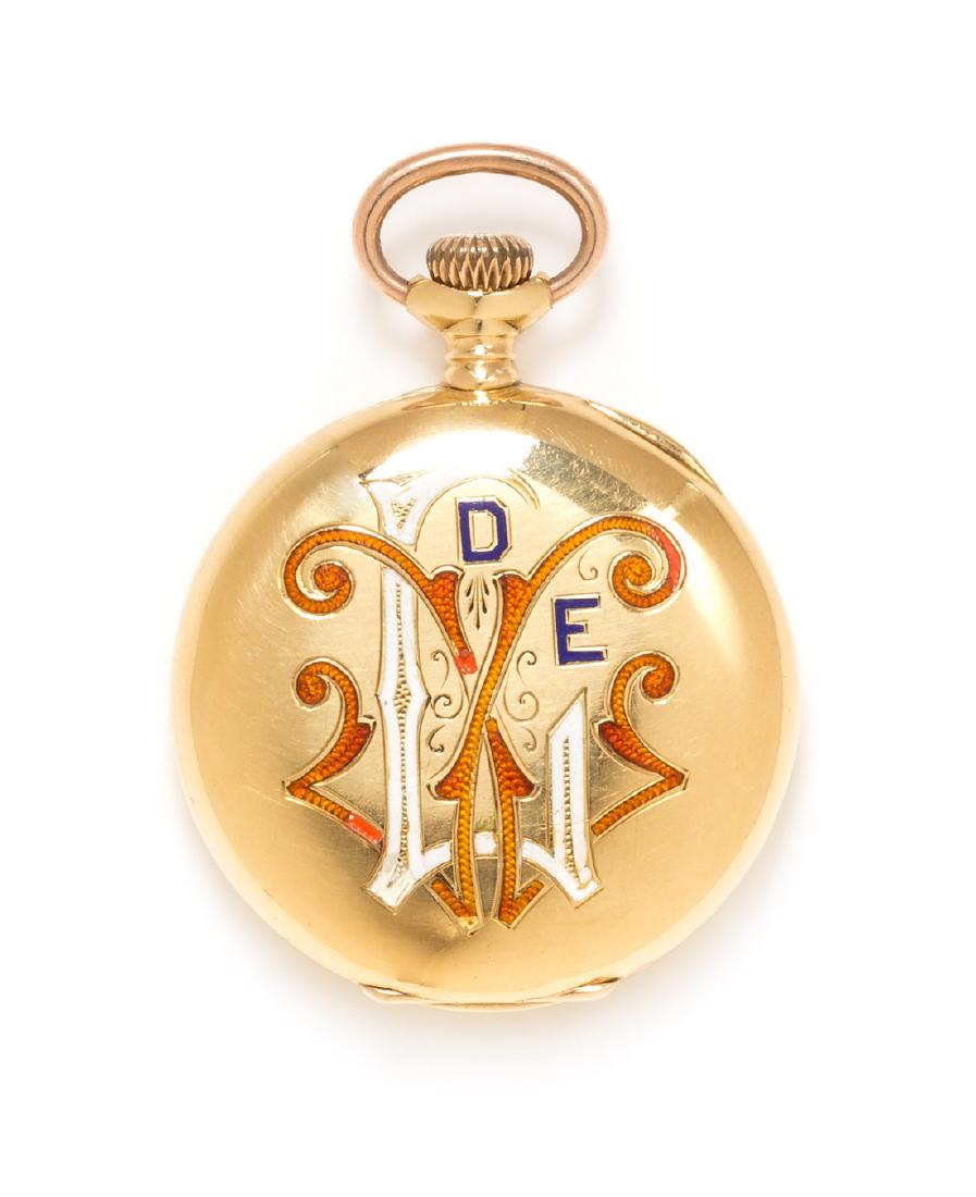 *An 18 Karat 'Chronometro Victoria' Pocket Watch (1 of 4)