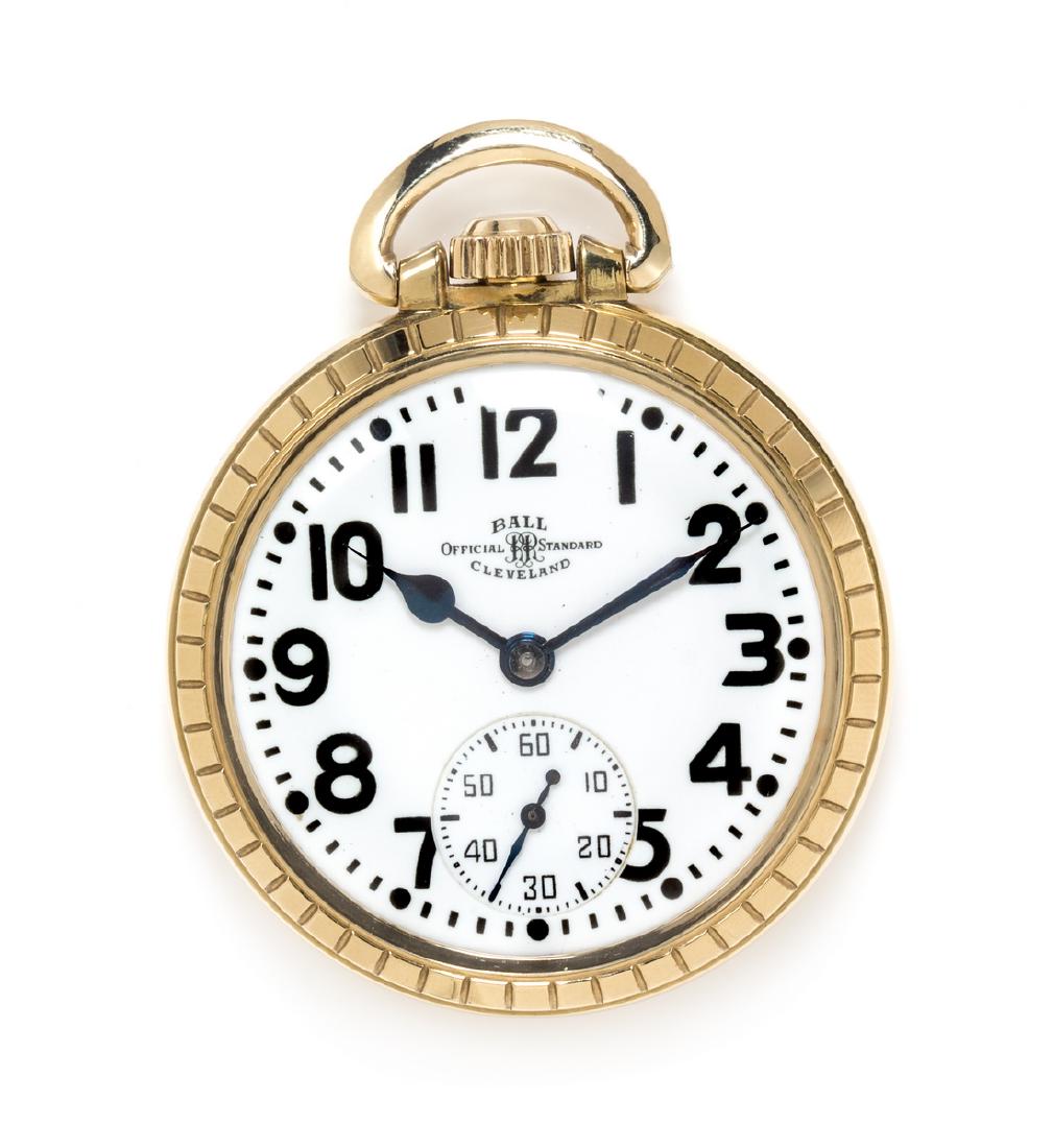 *An Open Face 'Official RR Standard' Pocket Watch (1 of 3)