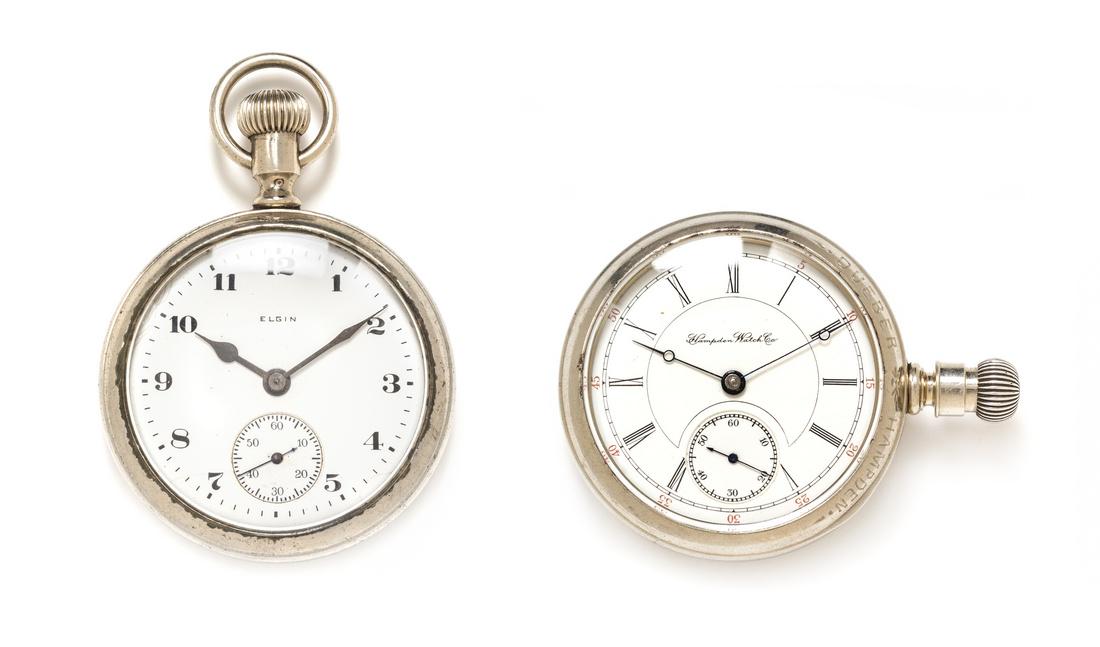 A Collection of Salesmen Sample Pocket Watches (1 of 1)