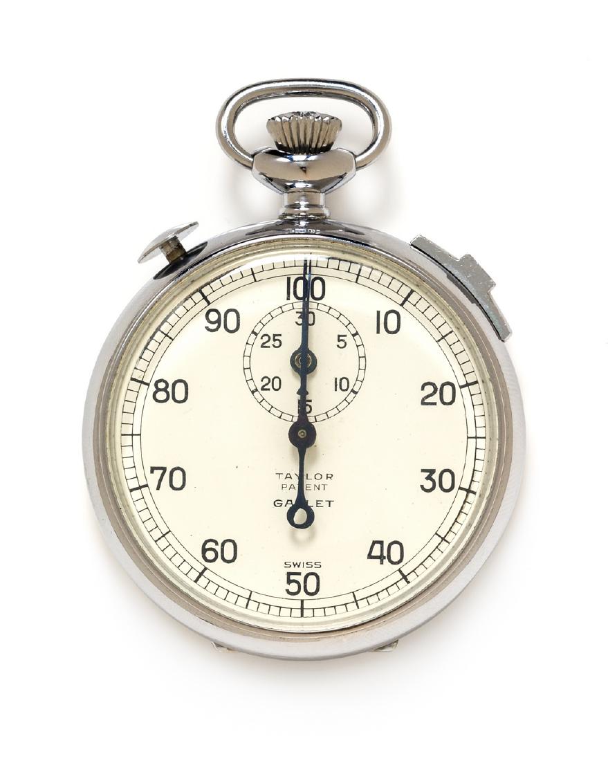 A Collection of Metal Stop Watches, Gallet (1 of 1)