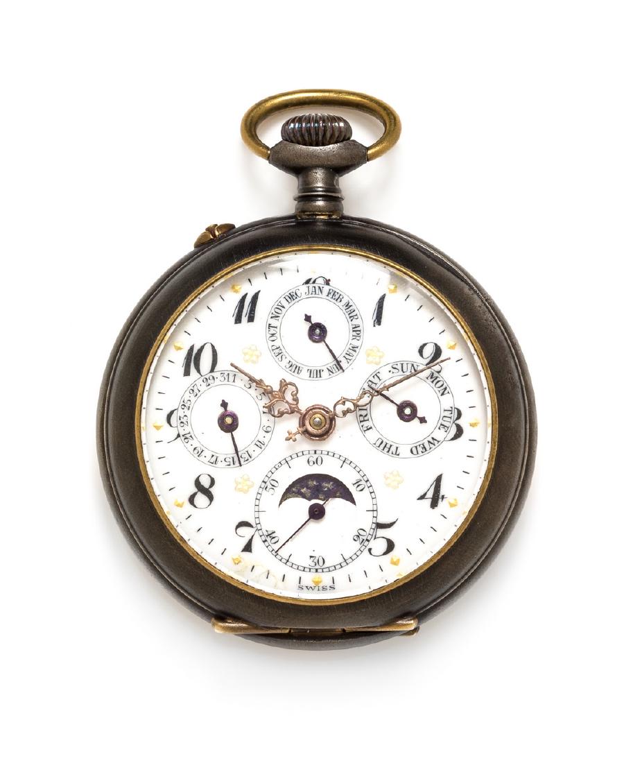 Antique moon hotsell phase pocket watch