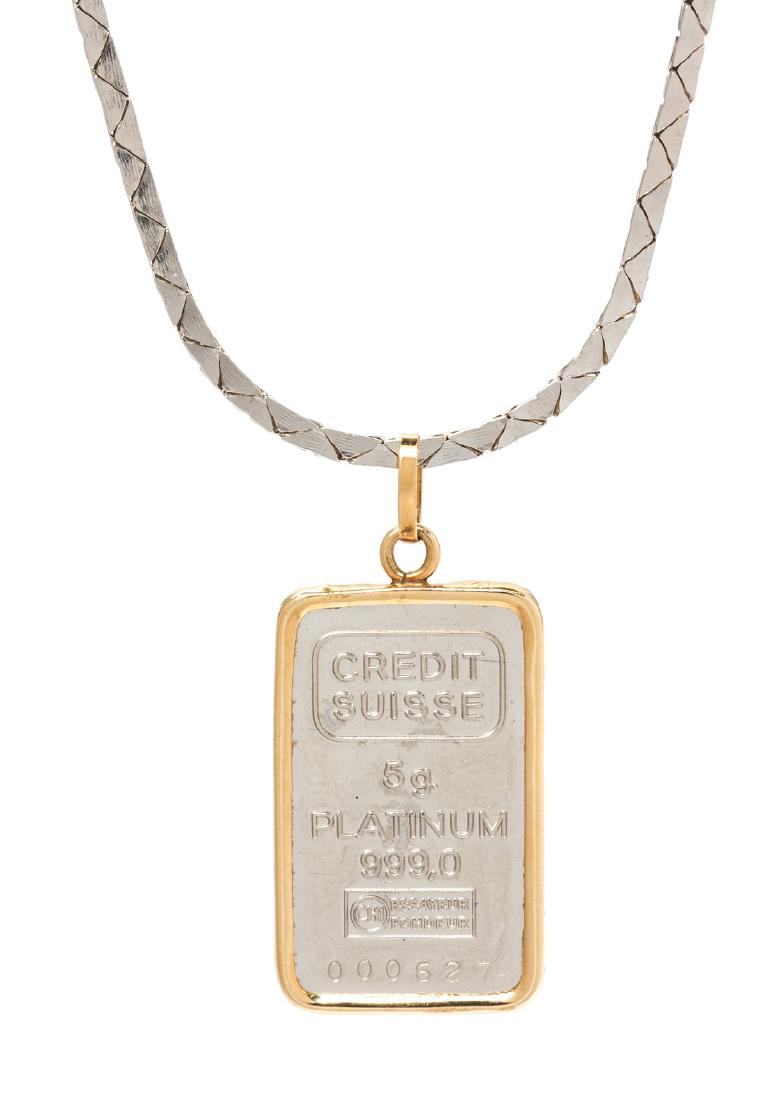 A 14 Karat Yellow Gold and Credit Suisse 5 Gram (1 of 1)