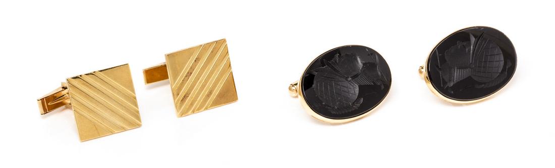 *A Collection of 14 Karat Yellow Gold and Intaglio (1 of 1)