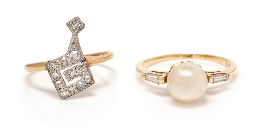 *A Collection of Gold, Diamond and Cultured Pearl (1 of 1)