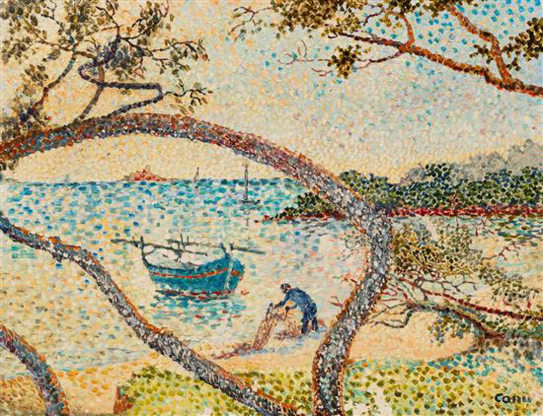 * Yvonne Canu, (French, 1921-2008), Untitled (Seaside (1 of 1)