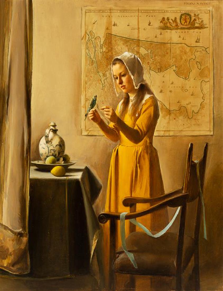 Franz Xaver Wolf, (Austrian, 1896–1990), Zer Riebling (1 of 1)