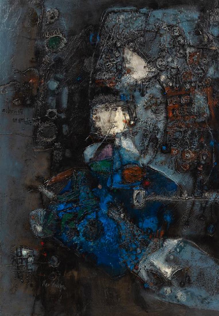 * Théo Tobiasse, (Israeli-French, 1927-2012), La (1 of 1)