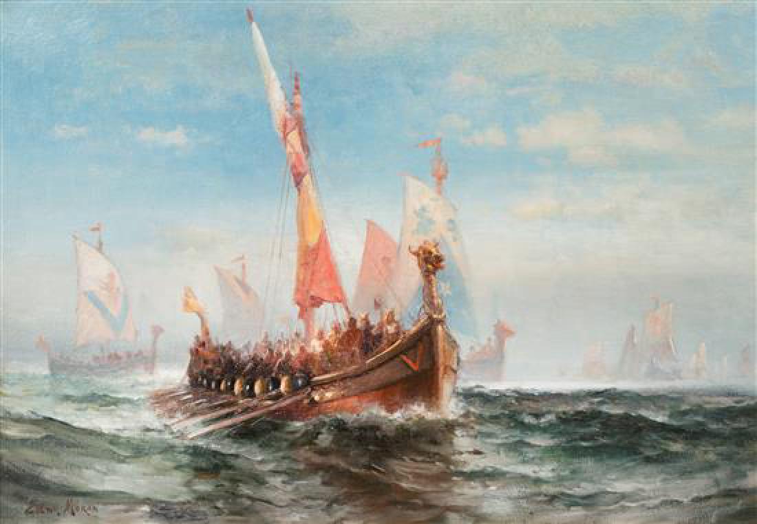 * Edward Moran, (American, 1829-1901), Boat Scene (1 of 1)