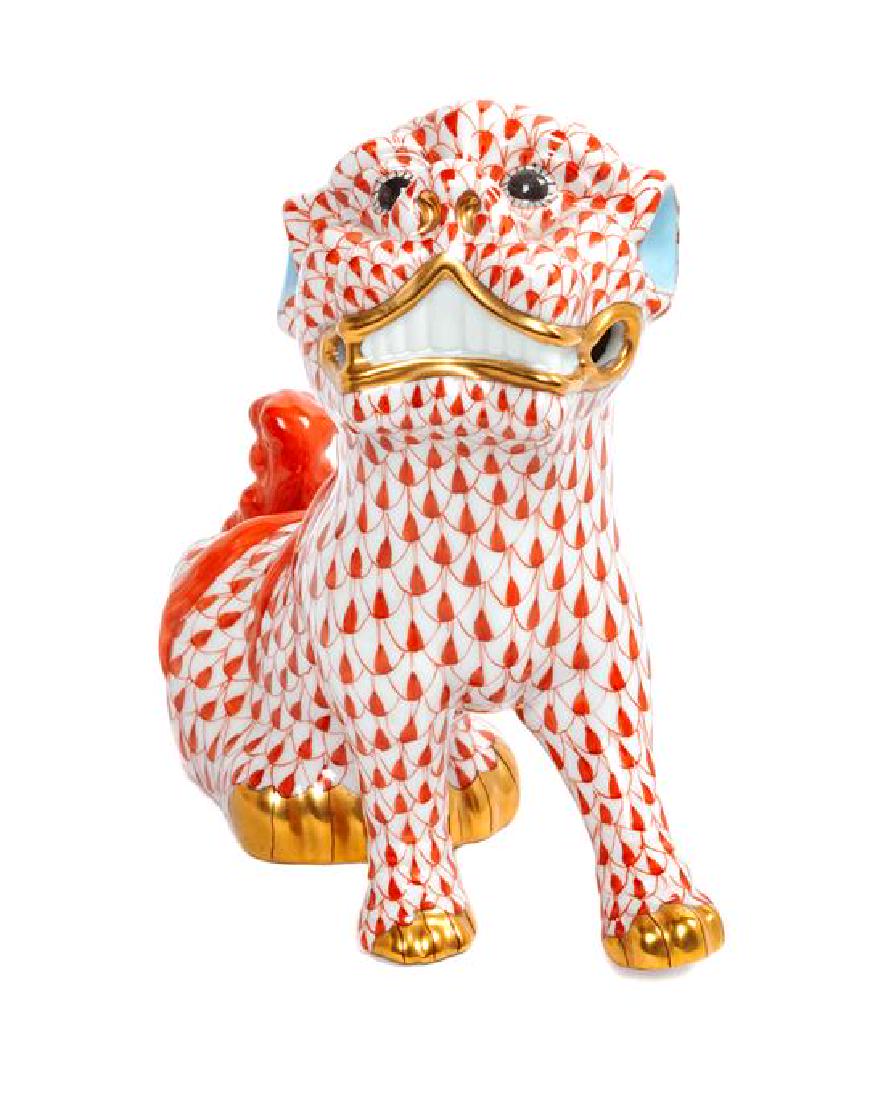 * A Herend Porcelain Figure Height 6 inches. (1 of 1)